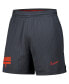 Men's Anthracite Illinois Fighting Illini 2024 Sideline Mesh Shorts Anthracite, Crimson, L - фото #2