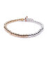 ფოტო #2 პროდუქტის Non-Tarnishing Gold Filled, 4mm Gold Ball and Sterling Silver Bracelet