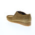 Фото #11 товара Clarks Wallabee 26168852 Mens Brown Suede Oxfords & Lace Ups Casual Shoes