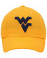 Men's Gold West Virginia Mountaineers Primary Logo Staple Adjustable Hat