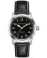 Фото #1 товара Часы Hamilton Khaki Field Black Leather 38mm