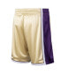 Men's Kobe Bryant Gold-Tone Los Angeles Lakers Hall of Fame Class of 2020 Authentic Hardwood Classics Shorts