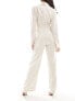 Фото #3 товара Pretty Lavish tailored jumpsuit in cream