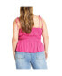 ფოტო #3 პროდუქტის Plus Size Lyla Top