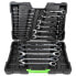 Фото #4 товара JBM Set of 22 combination wrenches with ratchet