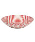 Фото #6 товара Peppermint Candy 40 oz Soup Bowls Set of 6, Service for 6