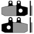 BRENTA MOTO 3051 organic rear Brake Pads