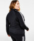 ფოტო #11 პროდუქტის Women's 3-Stripe Tricot Track Jacket, XS-4X