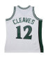 Men's Mateen Cleaves White Michigan State Spartans 125th Basketball Anniversary 1999 Throwback Fashion Jersey