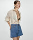 ფოტო #3 პროდუქტის Women's High-Rise Denim Shorts