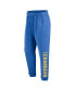 Фото #2 товара Men's Powder Blue Los Angeles Chargers Chop Block Fleece Sweatpants