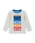 ფოტო #3 პროდუქტის Toddler/Child Boys Boom box Long Sleeve Tee Set