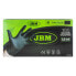 JBM Black disposable nitrile gloves 3.5mil