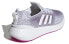 Фото #4 товара adidas originals Swift Run 22 舒适 透气 低帮 跑步鞋 女款 灰紫白 / Обувь спортивная Adidas originals Swift Run 22,