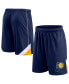 Фото #1 товара Men's Navy Indiana Pacers Slice Shorts