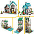 LEGO Creator 3-in-1 Cosy House Set, Model Kit with 3 Different Houses Plus Family Mini Figures and Accessories, Gift for Children, Boys and Girls 31139