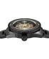 ფოტო #3 პროდუქტის Men's Swiss Automatic Captain Cook Black High-Tech Ceramic Bracelet Watch 43mm - Limited Edition