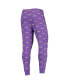 Men's Purple Los Angeles Lakers Allover Logo Jogger Pants