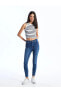 Фото #4 товара LCW Jeans Jüpiter Süper Skinny Fit Kadın Jean Pantolon