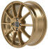 Proline UX100 gold matt 7x17 ET46 - LK4/100 ML63.3