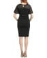 ფოტო #2 პროდუქტის Maternity Lace Accent Midi Dress