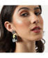 Фото #2 товара Women's Leaf Drop Earrings