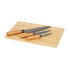 Фото #3 товара Комплект ножей для резки на доске сыра Kinvara Brown Bamboo (6 штук)