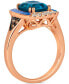 Кольцо Le Vian Deep Sea Blue Topaz Statement. 7 - фото #2