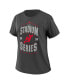 Фото #2 товара Women's Charcoal New Jersey Devils 2024 NHL Stadium Series Boyfriend T-shirt