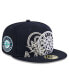 Фото #1 товара Men's Navy Seattle Mariners Game Day Overlap 59FIFTY Fitted Hat