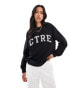 Фото #1 товара The Couture Club varisty crew neck in black