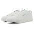 White / Detail Medium Green