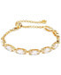 ფოტო #1 პროდუქტის Cubic Zirconia Oval Link Chain Bracelet