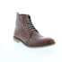 Roan by Bed Stu Drell F804007 Mens Brown Leather Lace Up Casual Dress Boots
