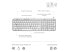 Фото #6 товара Logitech MX Keys S Wireless Keyboard, Low Profile, Fluid Precise Quiet Typing, P