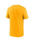 Men's Gold Pittsburgh Steelers Legend Logo Performance T-shirt