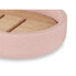 Soap dish Pink Resin Bamboo 12,5 x 2,5 x 8,5 cm (6 Units)
