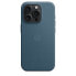 Фото #4 товара Чехол Apple FineWoven Case mit MagSafe для iPhone 15 Pro, синий