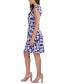 Petite Sleeveless Ruffle Skirt A-Line Dress