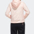 Фото #4 товара Верхняя одежда Adidas Куртка с капюшоном и цветочным рельефом Logo FM9305 розовая