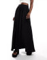 In The Style maxi skirt in black