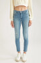 Фото #1 товара Kadın Mavi Rebeca Skinny Fit Jean Pantolon S8165AZ20AU