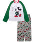 ფოტო #1 პროდუქტის Matching Women's Mickey Mouse Pajamas Set