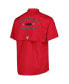 ფოტო #4 პროდუქტის Men's Scarlet Ohio State Buckeyes Bonehead Button-Up Shirt