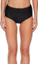 Фото #1 товара Lole 175477 Womens Matira High-Waisted Bikini Bottom Swimwear Black Size Medium