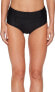 Lole 175477 Womens Matira High-Waisted Bikini Bottom Swimwear Black Size Medium