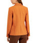 Women's Peak-Lapel Single-Button Long-Sleeve Blazer