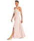 Women's Angel Plissé Halter-Neck Evening Gown