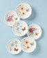 Фото #2 товара Butterfly Meadow Set of 6 Tidbit Party Plates