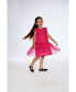 Фото #3 товара Платье для малышей Deux Par Deux с сердцами Hot Pink - детское